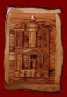 Click  to see enlarged pictures of Petra Carved on Olive Wood